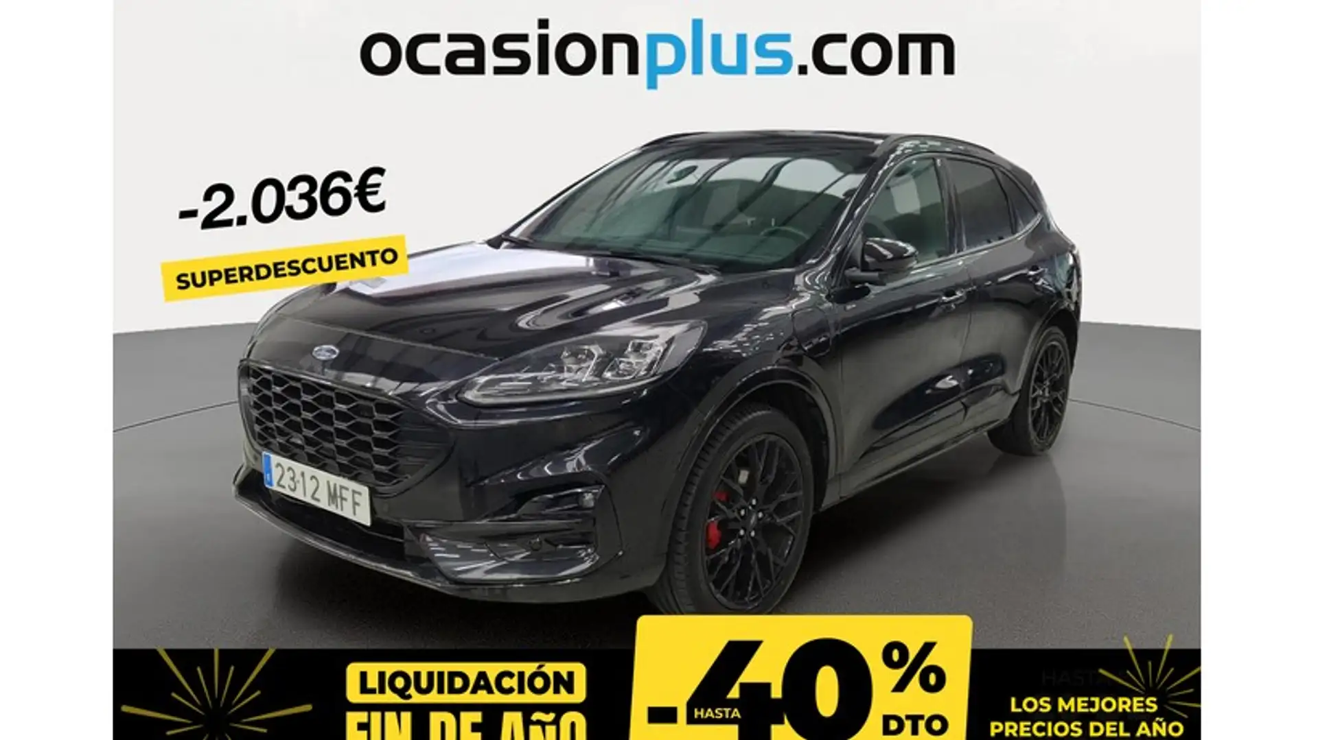 Ford Kuga 2.5 Duratec PHEV ST-Line X 4x2 Noir - 1