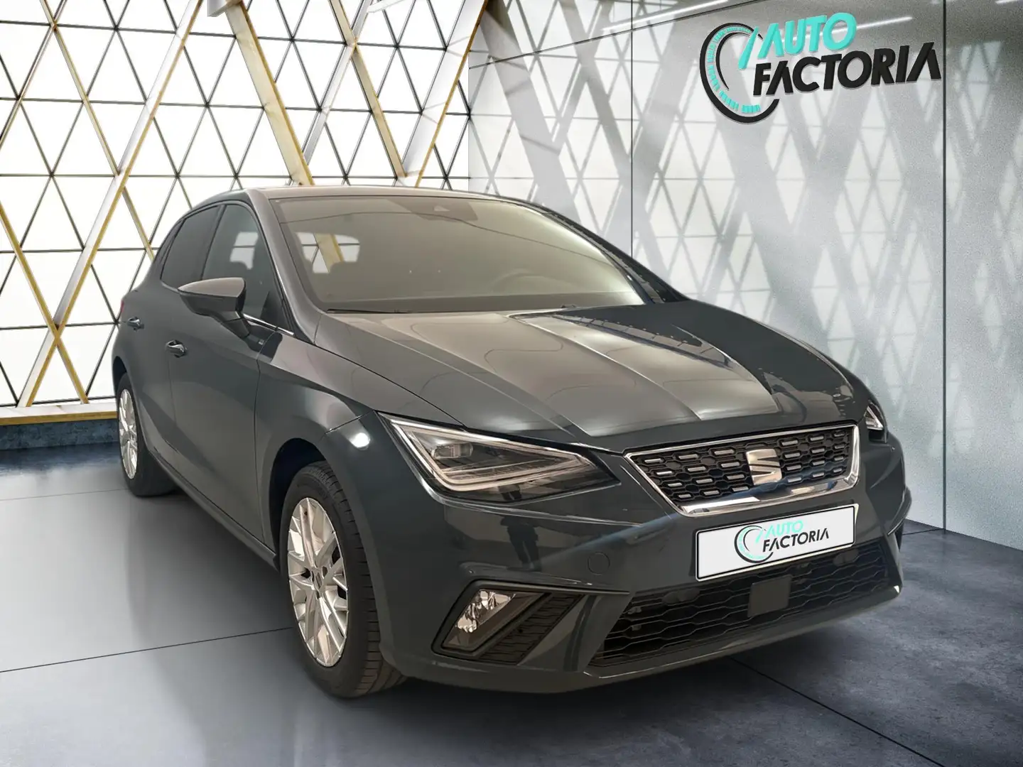 SEAT Ibiza -22% 1.0 TSI 115cv +MIRRORLINK+CAM+LED+Options Bleu - 2