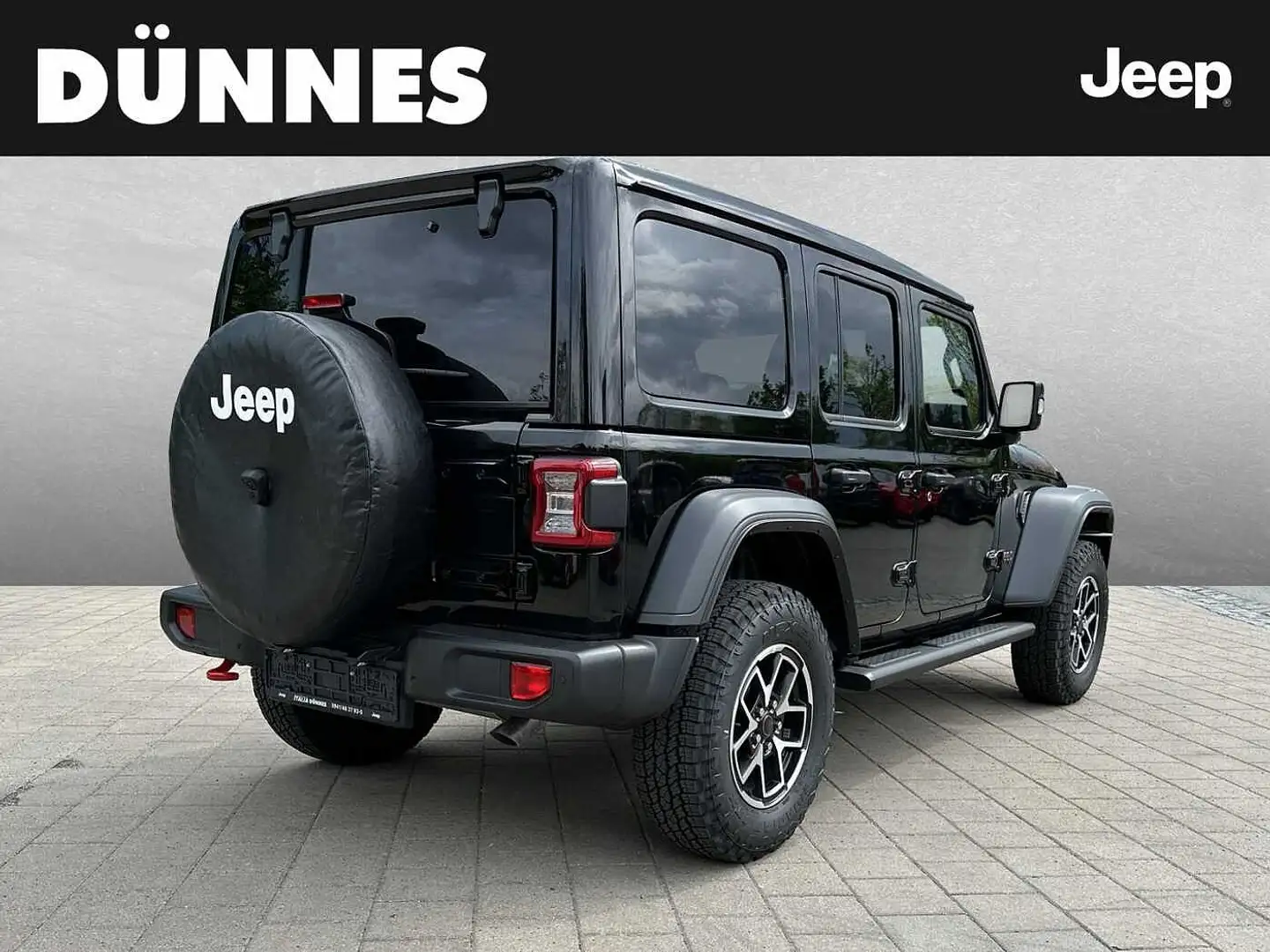 Jeep Wrangler Rubicon Unlimited MY24 2.0 Power Softtop Schwarz - 2