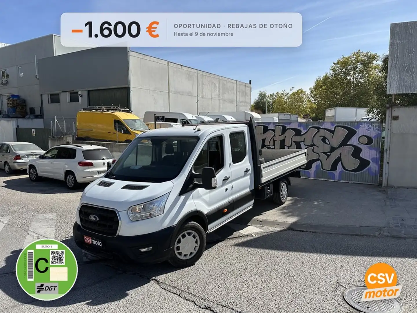 Ford Transit 350 96kW L4 Trend Propulsion Trasera - 1