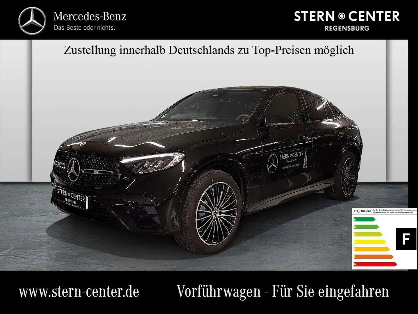 Mercedes-Benz GLC 200 4MATIC Coupé LED MBUX AMG SHD Perf-AGA Schwarz - 1