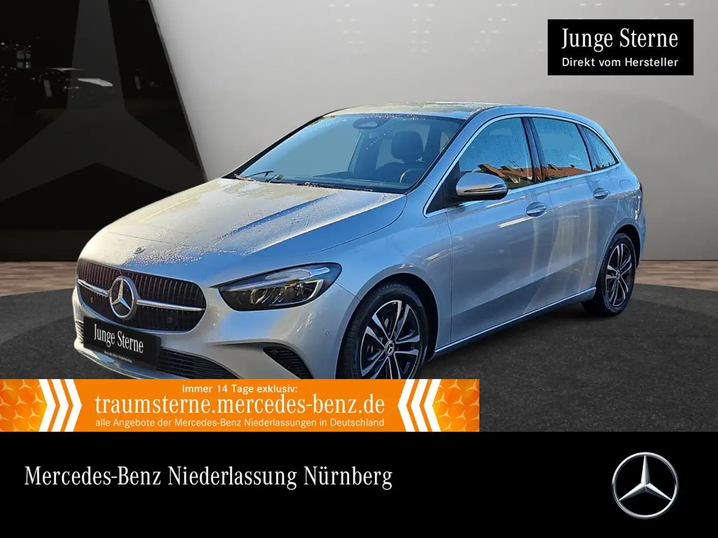 Mercedes-Benz B 180 PROGRESSIVE+LED+KAMERA+7G Silber - 1