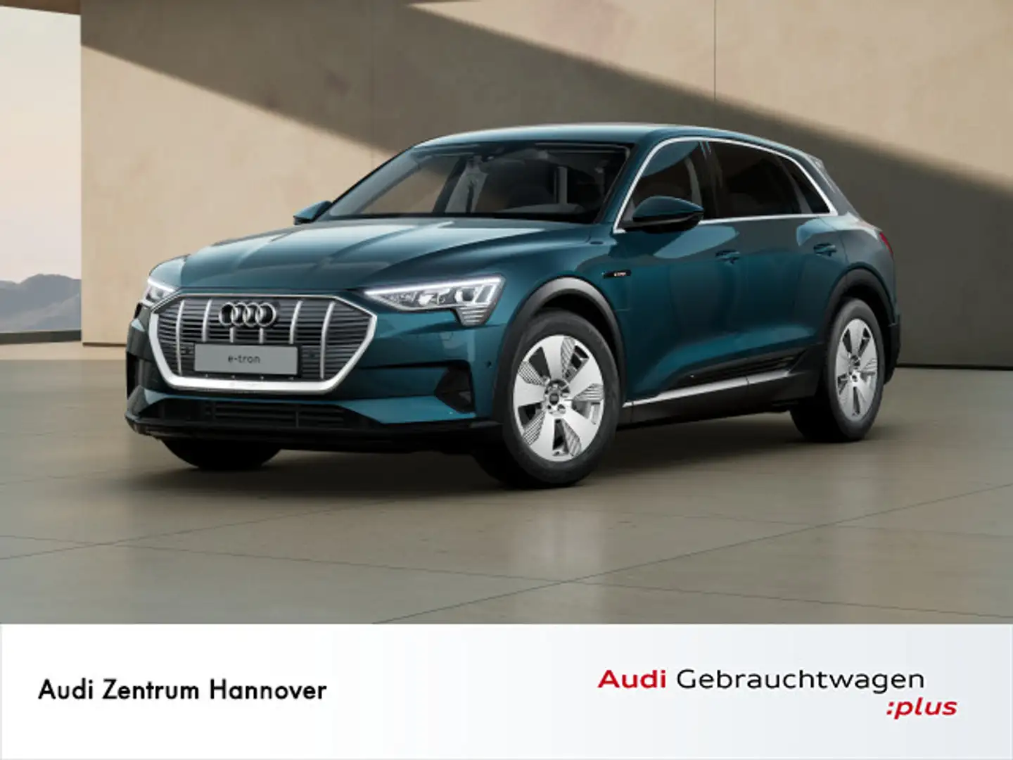 Audi e-tron 50 quattro Navi virtual DAB Blauw - 1