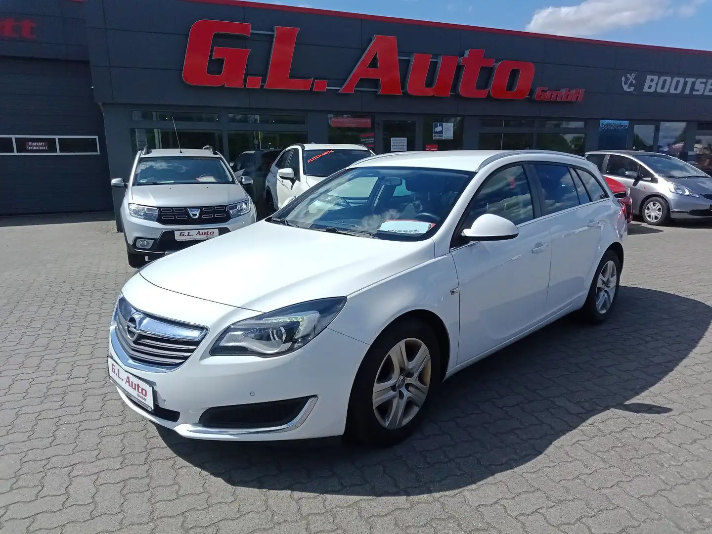 Opel Insignia A  Edition/NAVI/PDC/TEMPO/KLIMAAUTO/ Blanco - 1
