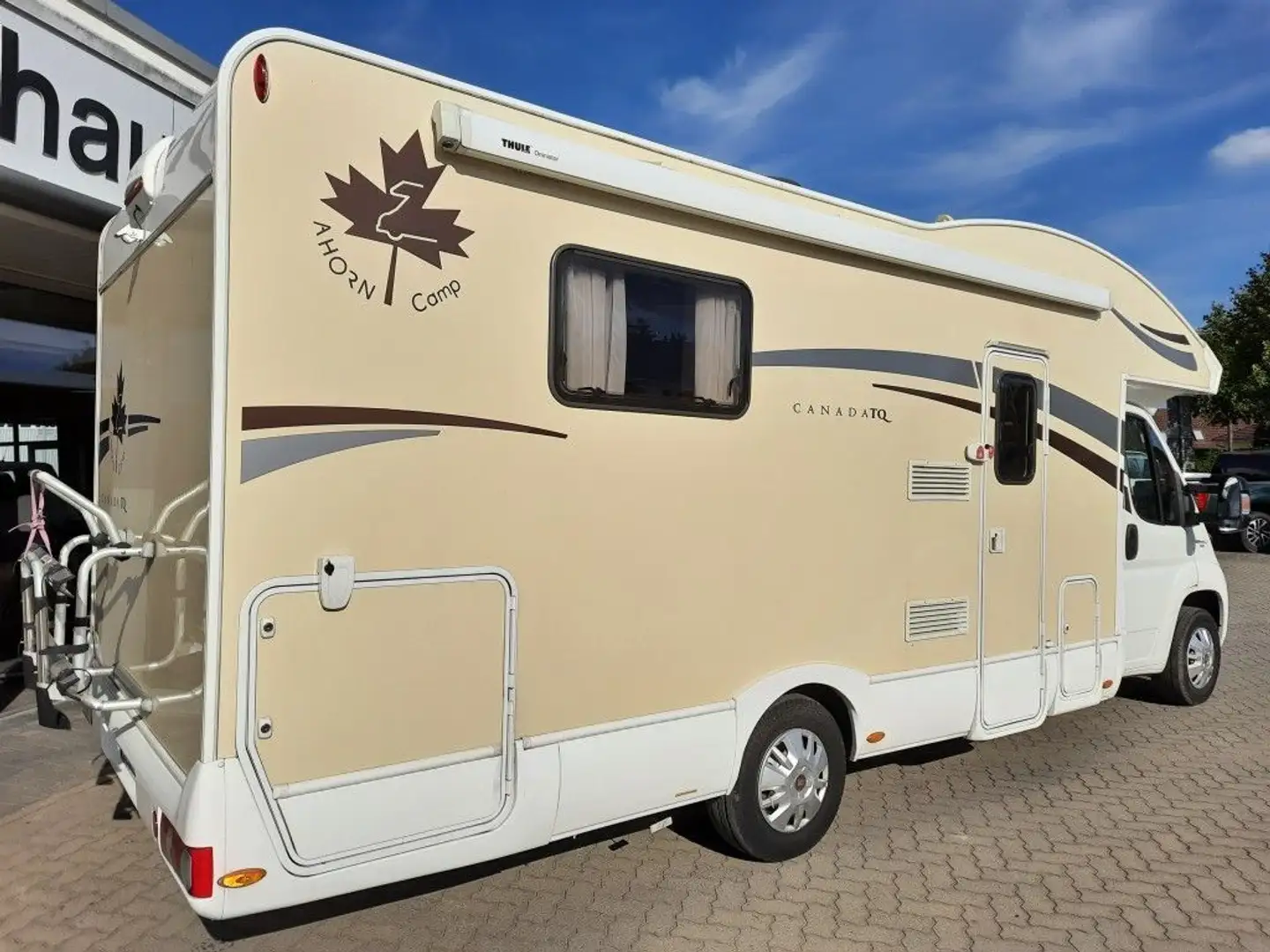 Ahorn Camp Canada TQ Plus Automatik Markise Sat-Anlage Blanc - 2