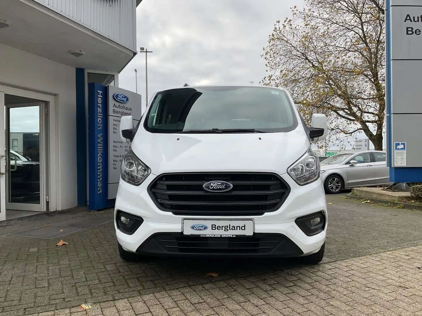 Ford Transit Custom 320L1 Kombi Trend 9-Sitzer AC*PDC Wit - 2