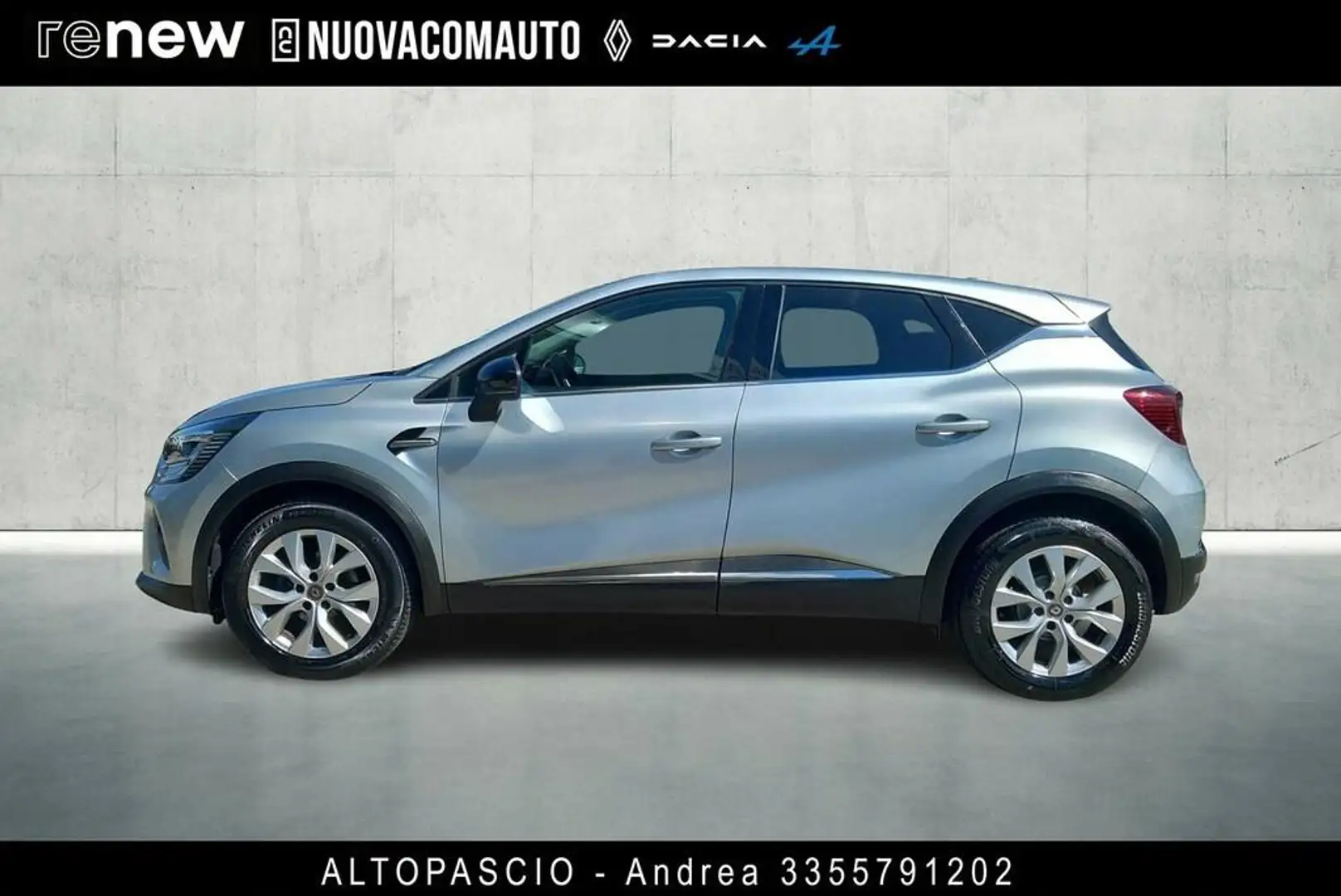 Renault Captur 1.0 tce Intens Gpl 100cv my21 Argento - 2