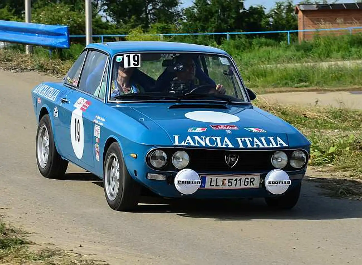 Lancia Fulvia 1,3S Safari Blau - 2