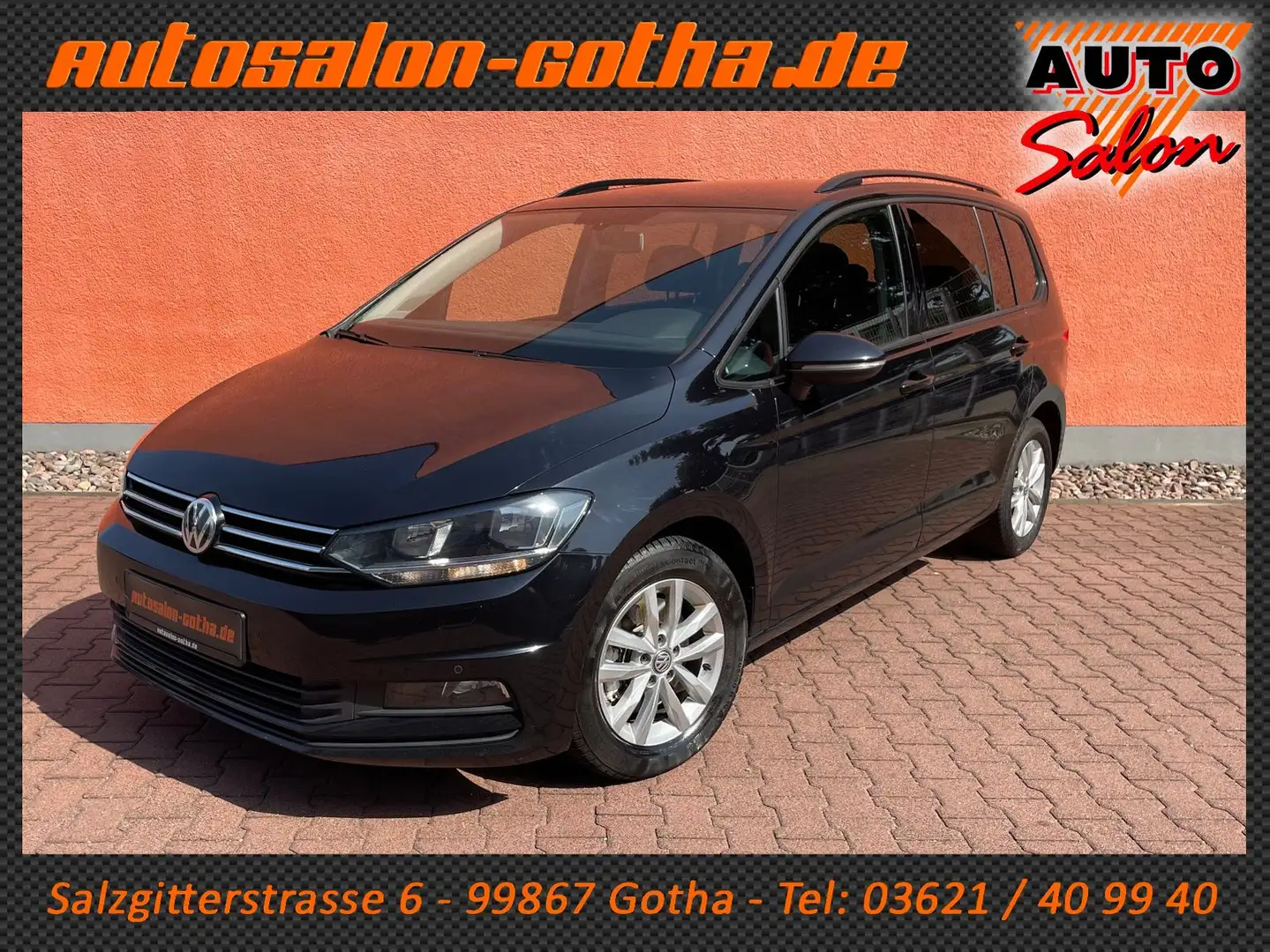 Volkswagen Touran Comfortline DSG BMT NAVI+KLIMAAUT SHZ PDC Schwarz - 1