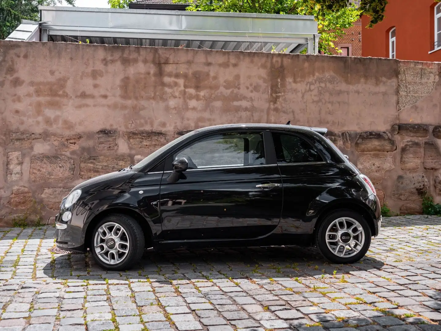 Fiat 500 Sport TÜV NEU KLIMA Schwarz - 2