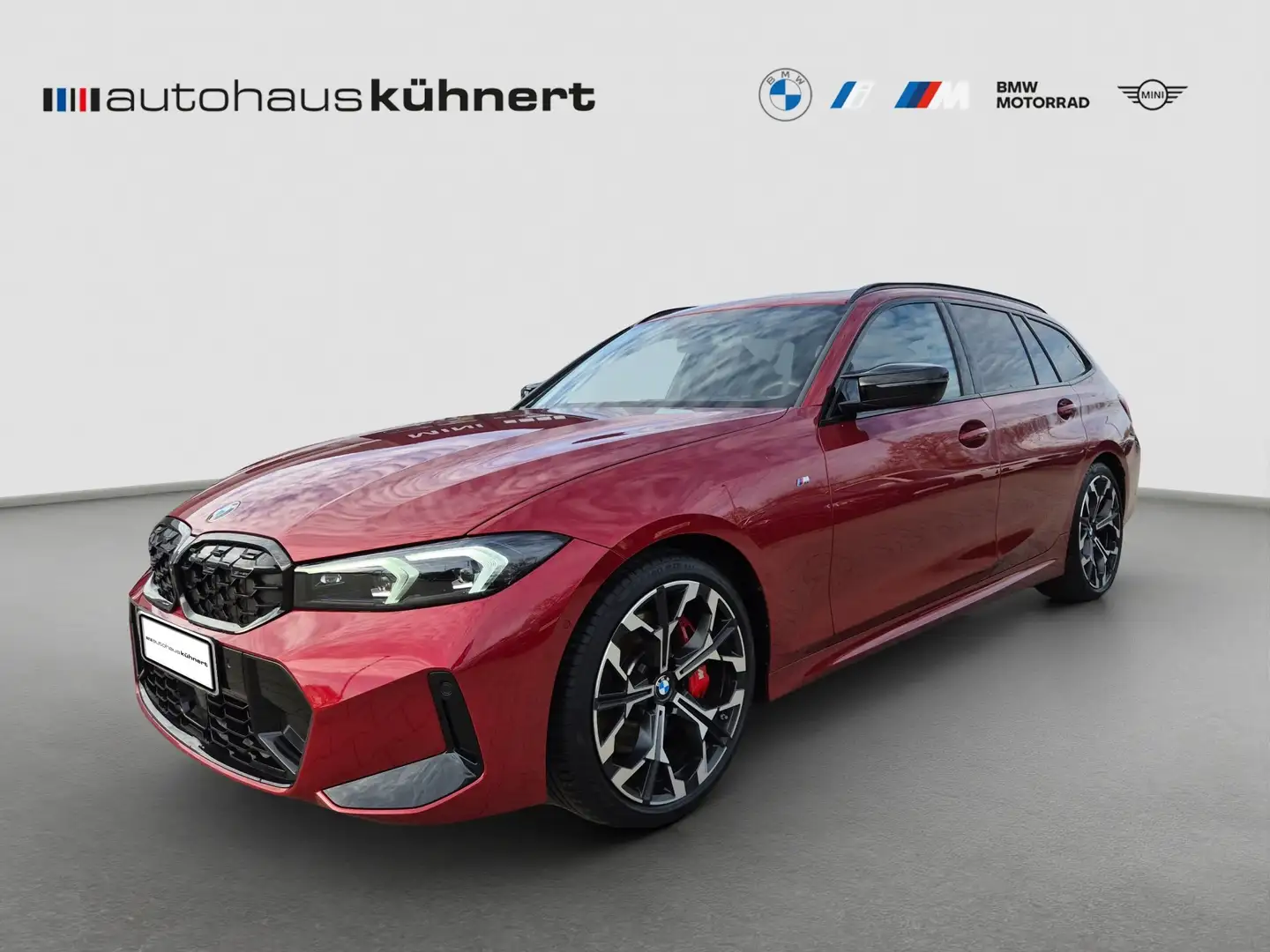 BMW 340 Md xDrive Touring ///M-Sport PRO/PanoSD/AHK Rouge - 2