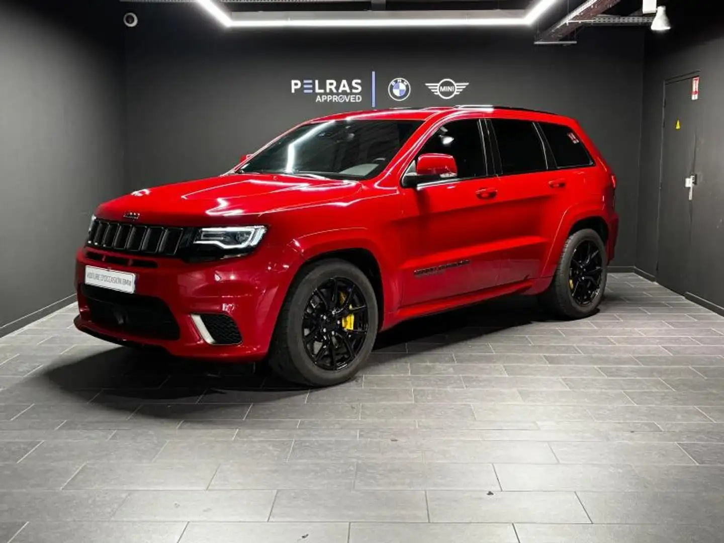 Jeep Grand Cherokee 6.2 V8 HEMI Supercharged 707ch Trackhawk BVA8 Euro6d-T Rouge - 1