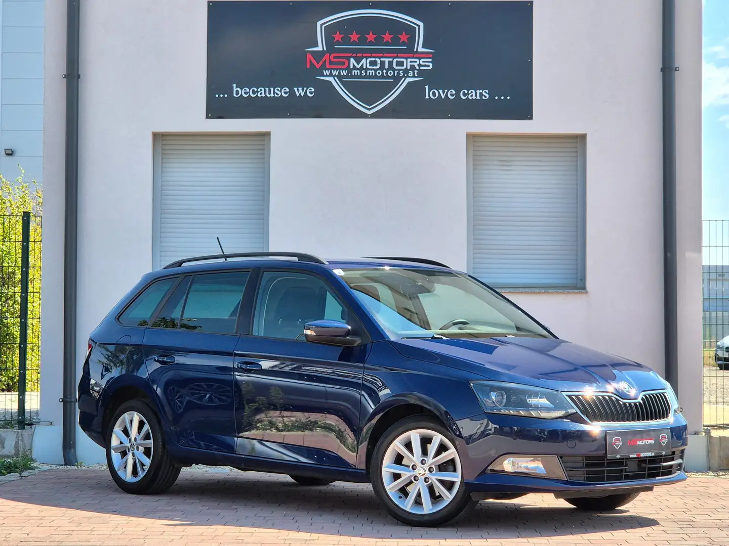 Skoda Fabia Combi Style 1,0 TSI DSG*RFK*ACC*KEYLESS*KREDIT Blau - 1