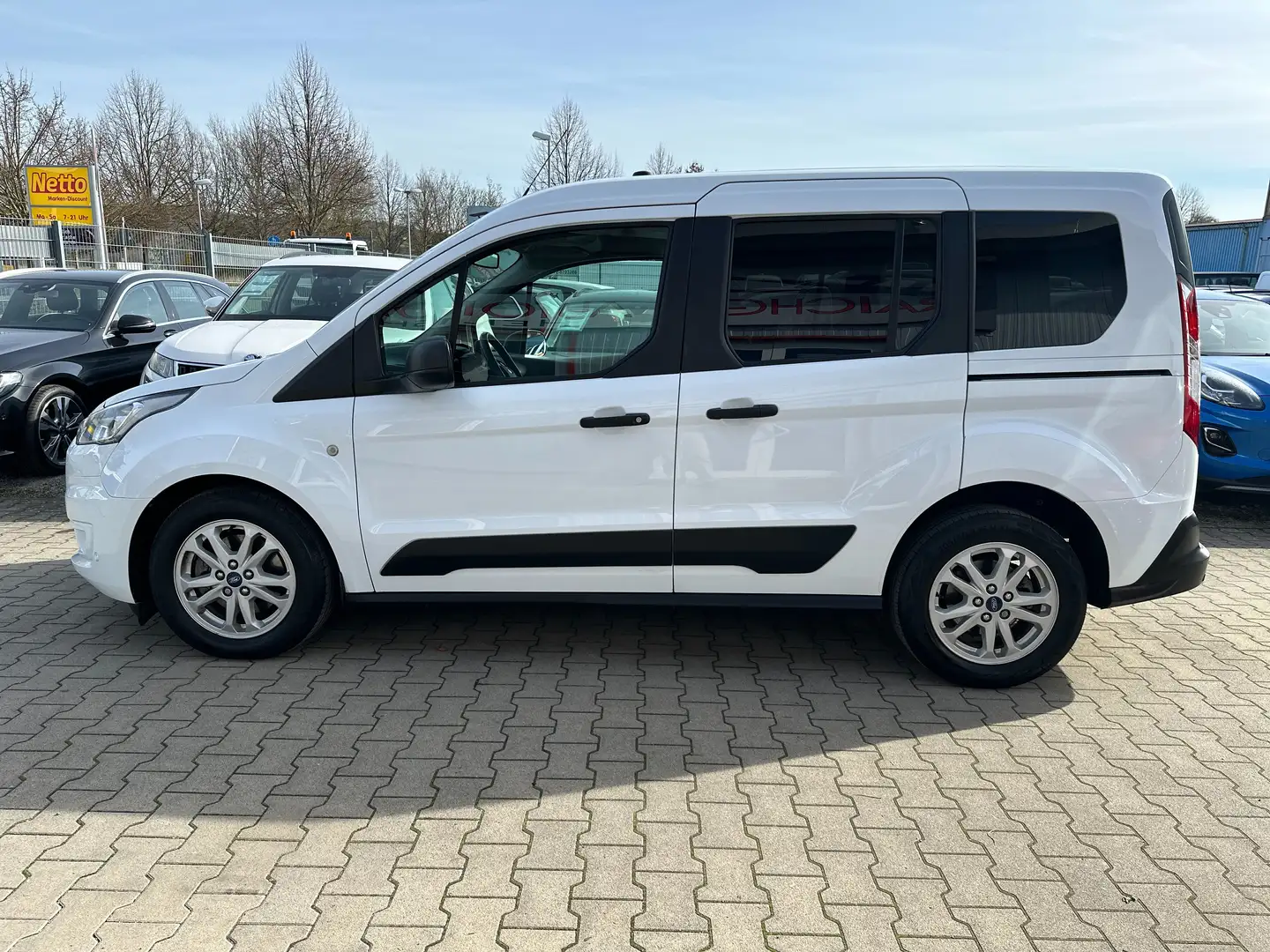 Ford Tourneo Connect 1.5 EcoBlue*AHK*KAMERA*NAVI*TEMPO*ALU*+Winterreife Weiß - 2