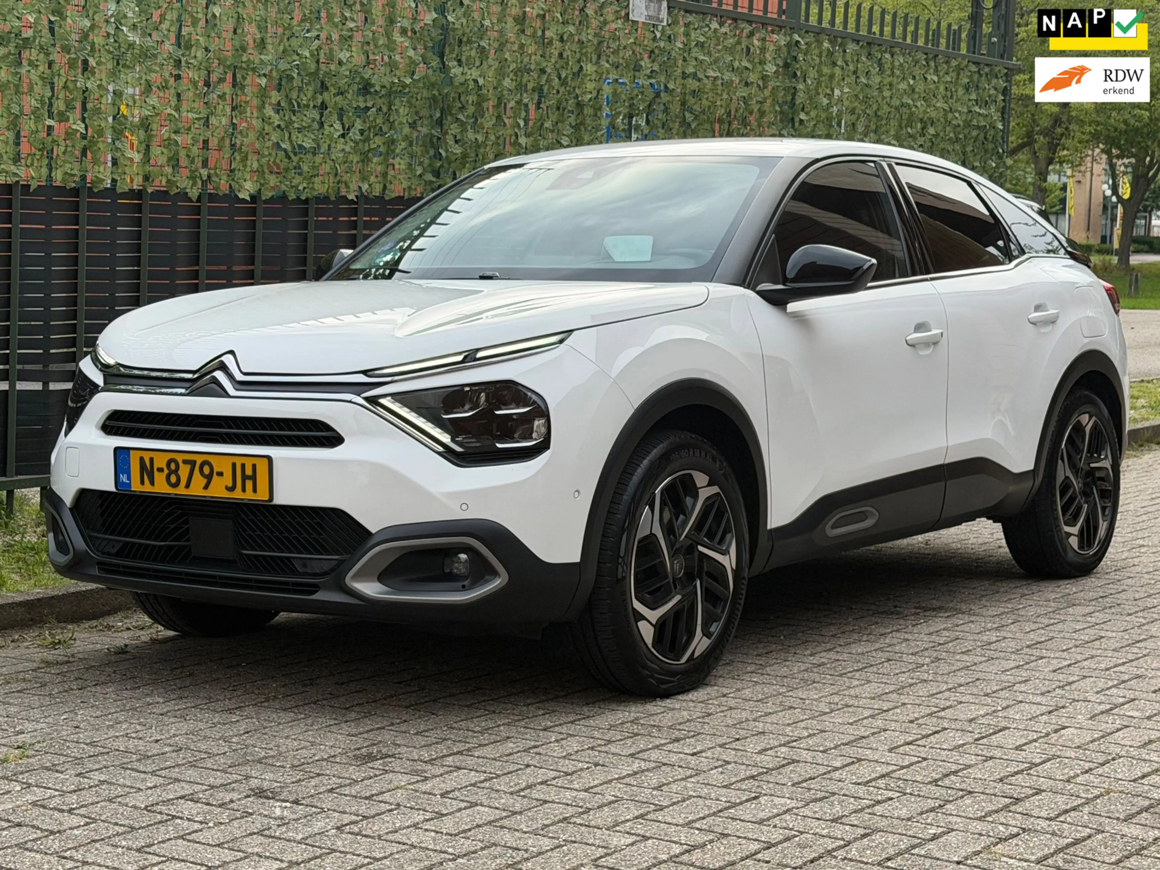 Citroen C4 1.2 Puretech Shine wit 2021 TREKHAAK|LED|NAVI|NAP