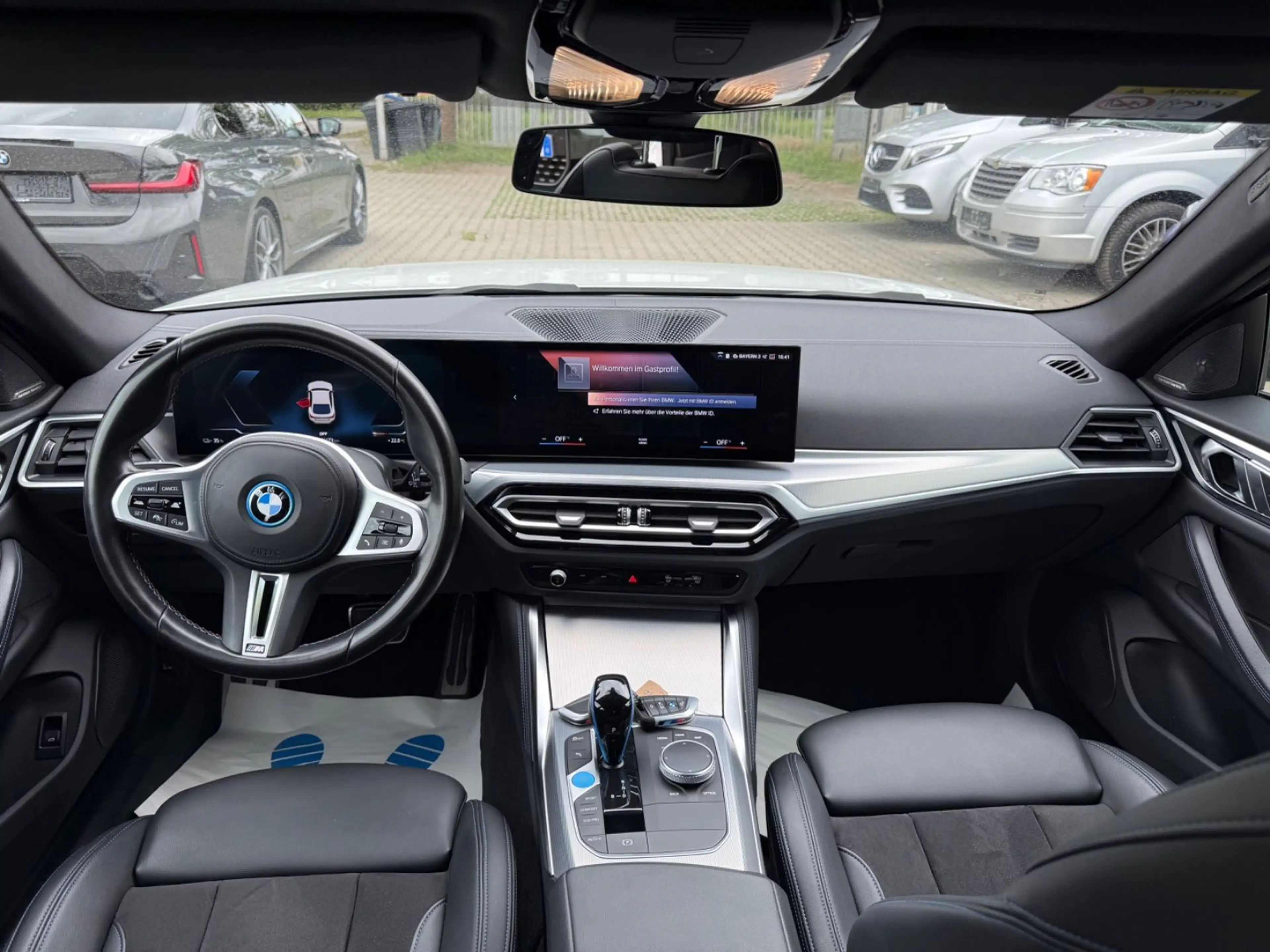 BMW i4 Gran Coupe M50*Glass-Dach*el-Sitze*Kardon*ACC — photo 12