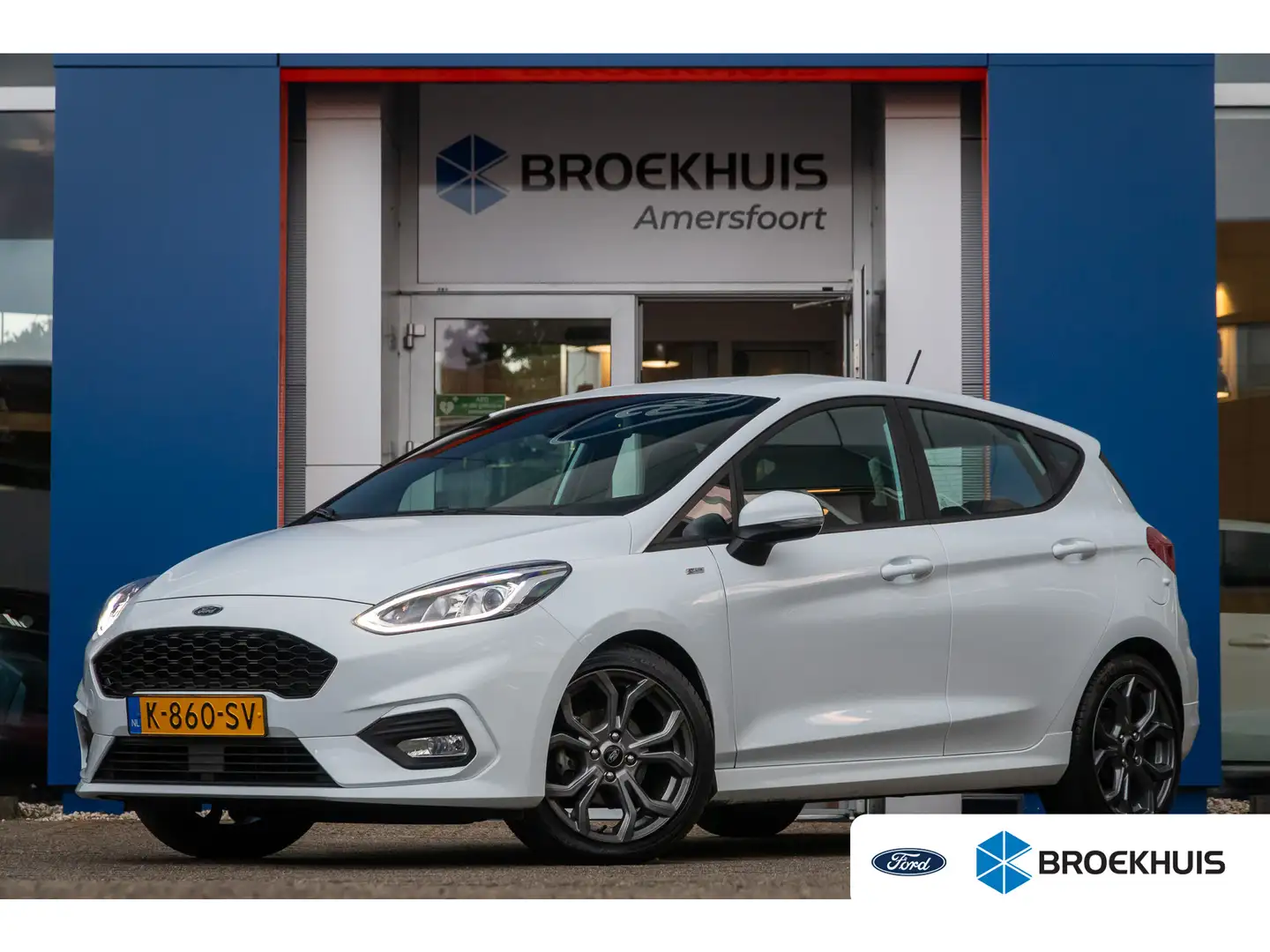 Ford Fiesta 1.0 EcoBoost ST-Line | Airco (automatisch) | Apple Wit - 1