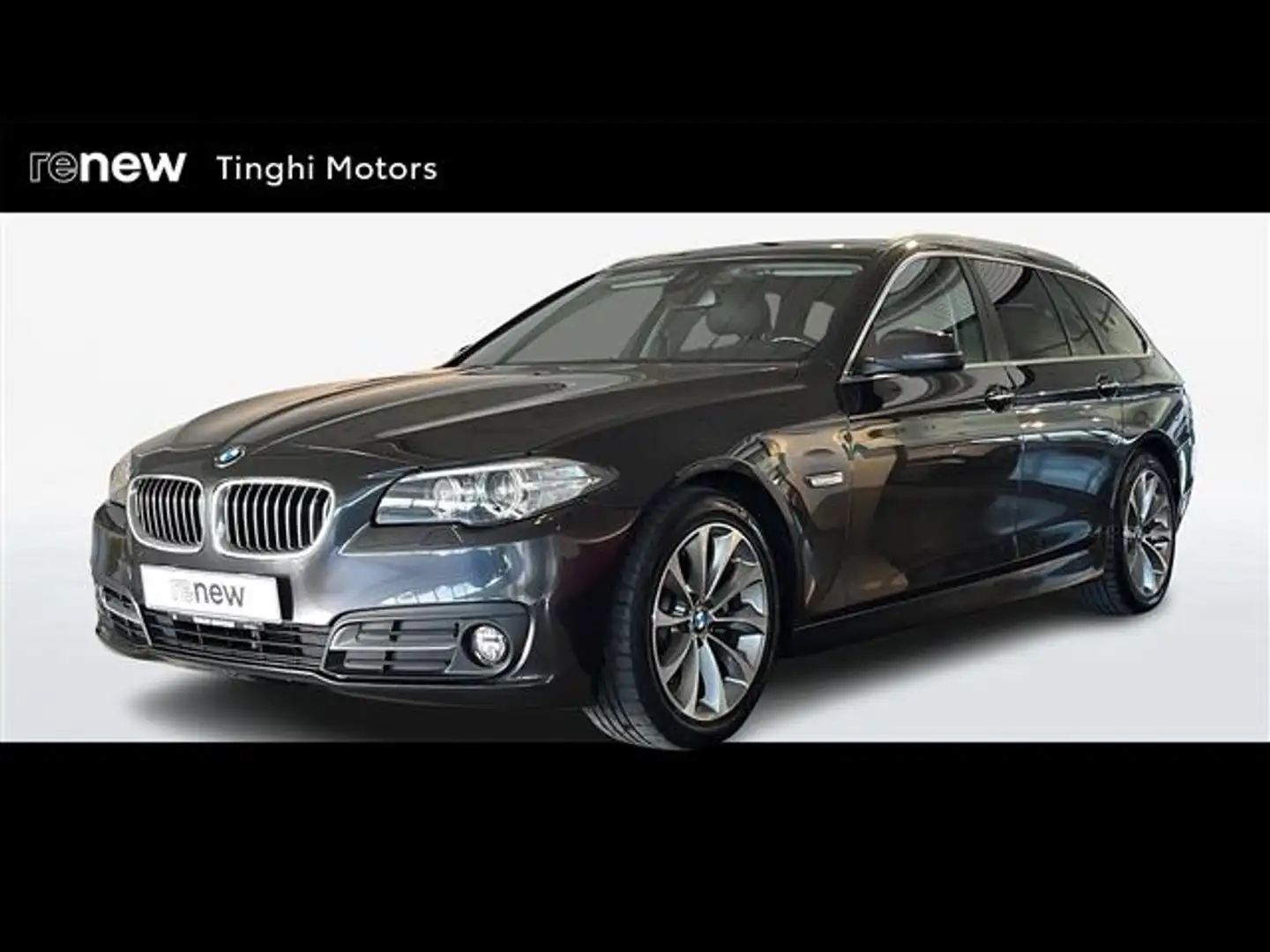 BMW 520 Serie 5 Touring 520d xDrive 190cv MSport Auto Nero - 1
