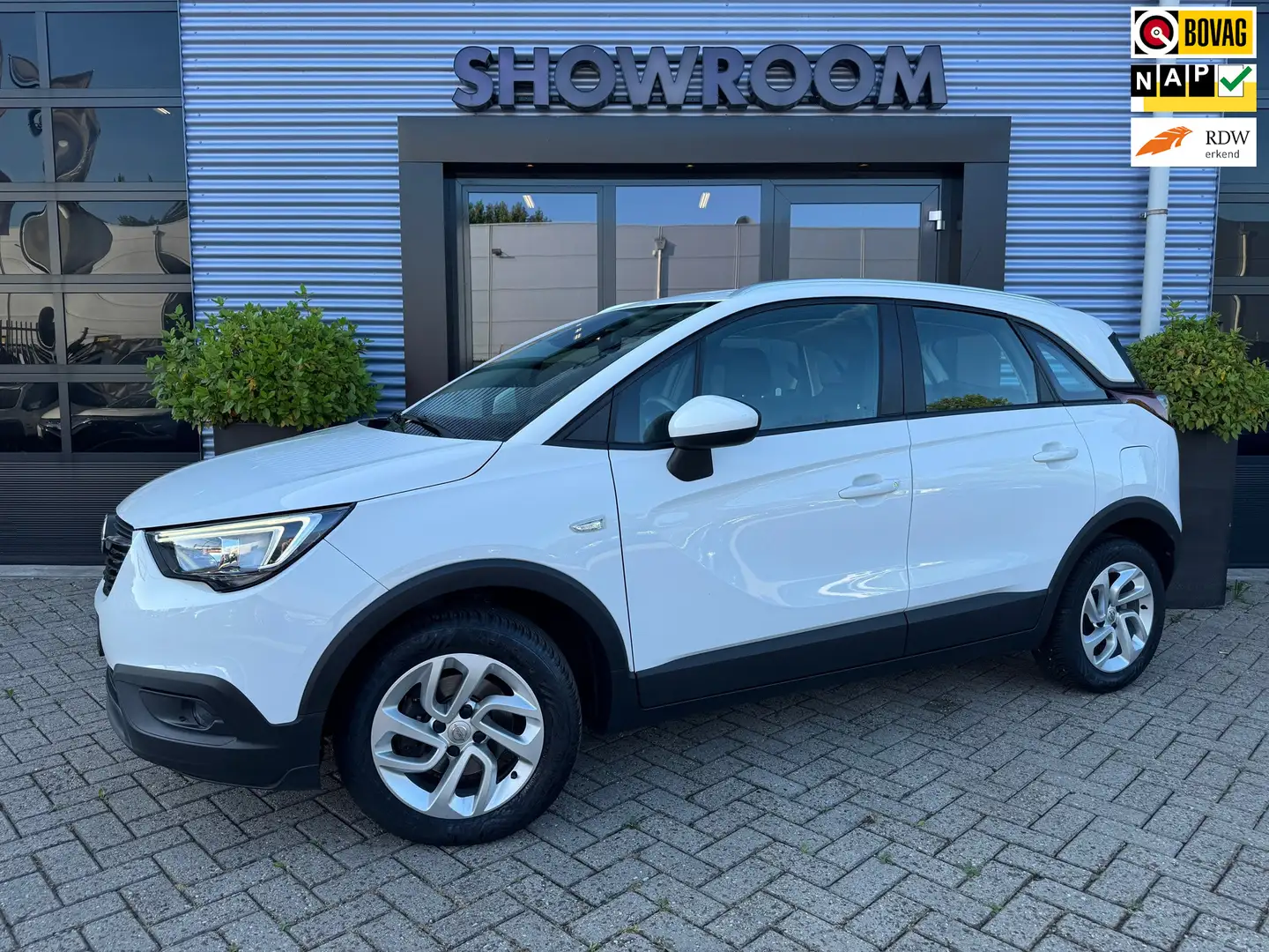 Opel Crossland X 1.2 Turbo Edition Cruise|Apple Carpley|Airco| Wit - 1