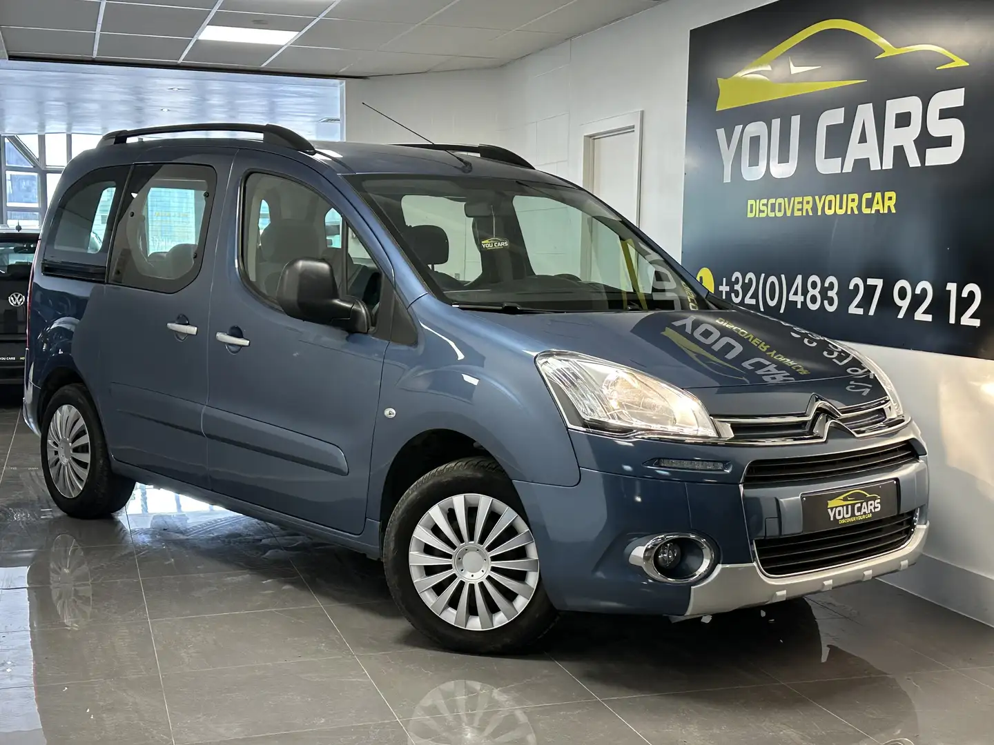 Citroen Berlingo Multispace VTi 95 SELECTION Blauw - 1