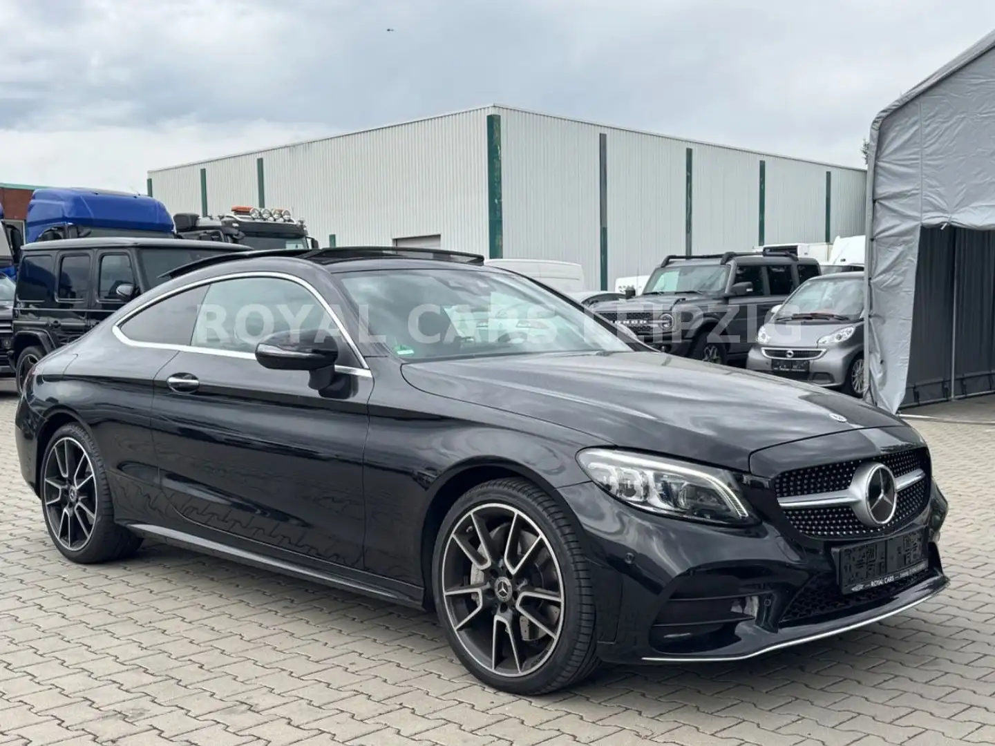 Mercedes-Benz C 400 4Matic Coupe AMG-Line|Pano|Kamer|Navi| Чёрный - 1