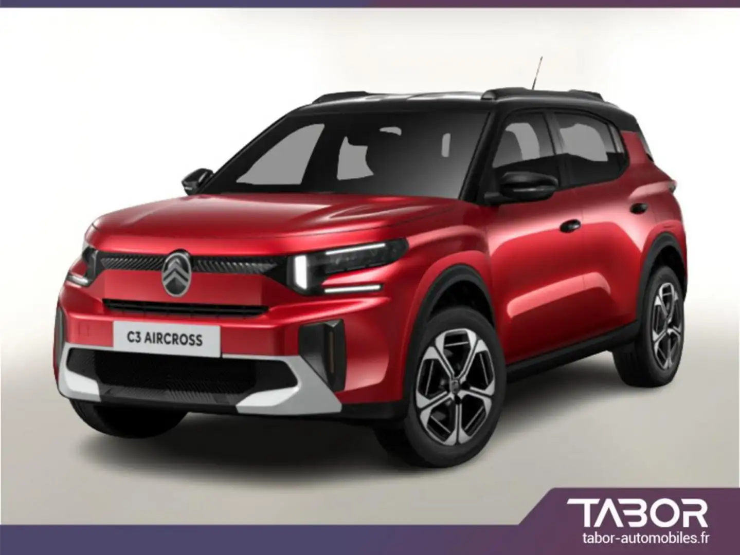 Citroen C3 Aircross 1.2 Hybrid 145 DSC6 MAX HUD Rouge - 1