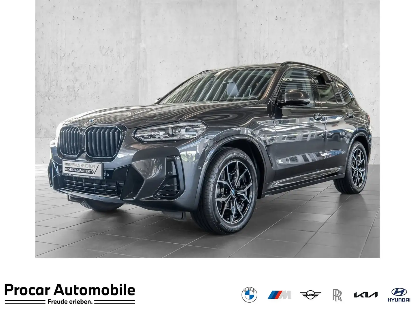 BMW X3 xDrive20i M Sport PANO AHK RFK NAVI LED DAB Grigio - 1