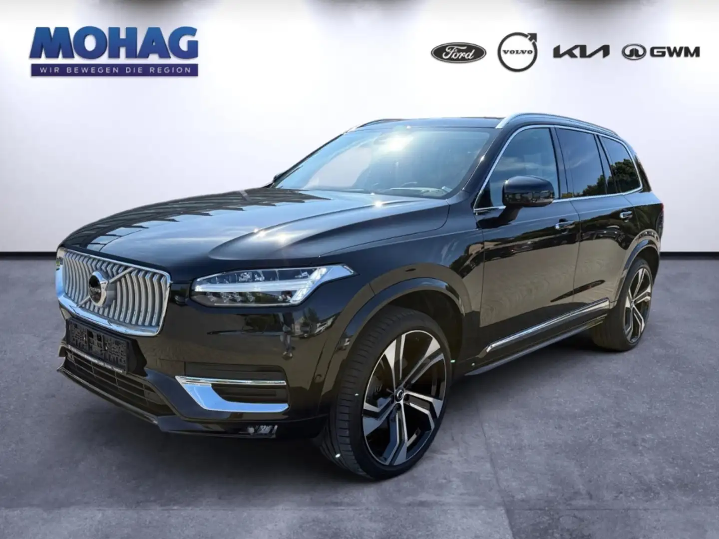 Volvo XC90 B5 Diesel AWD Ultimate Bright 7-Sitzer mit AHK,22z Noir - 1