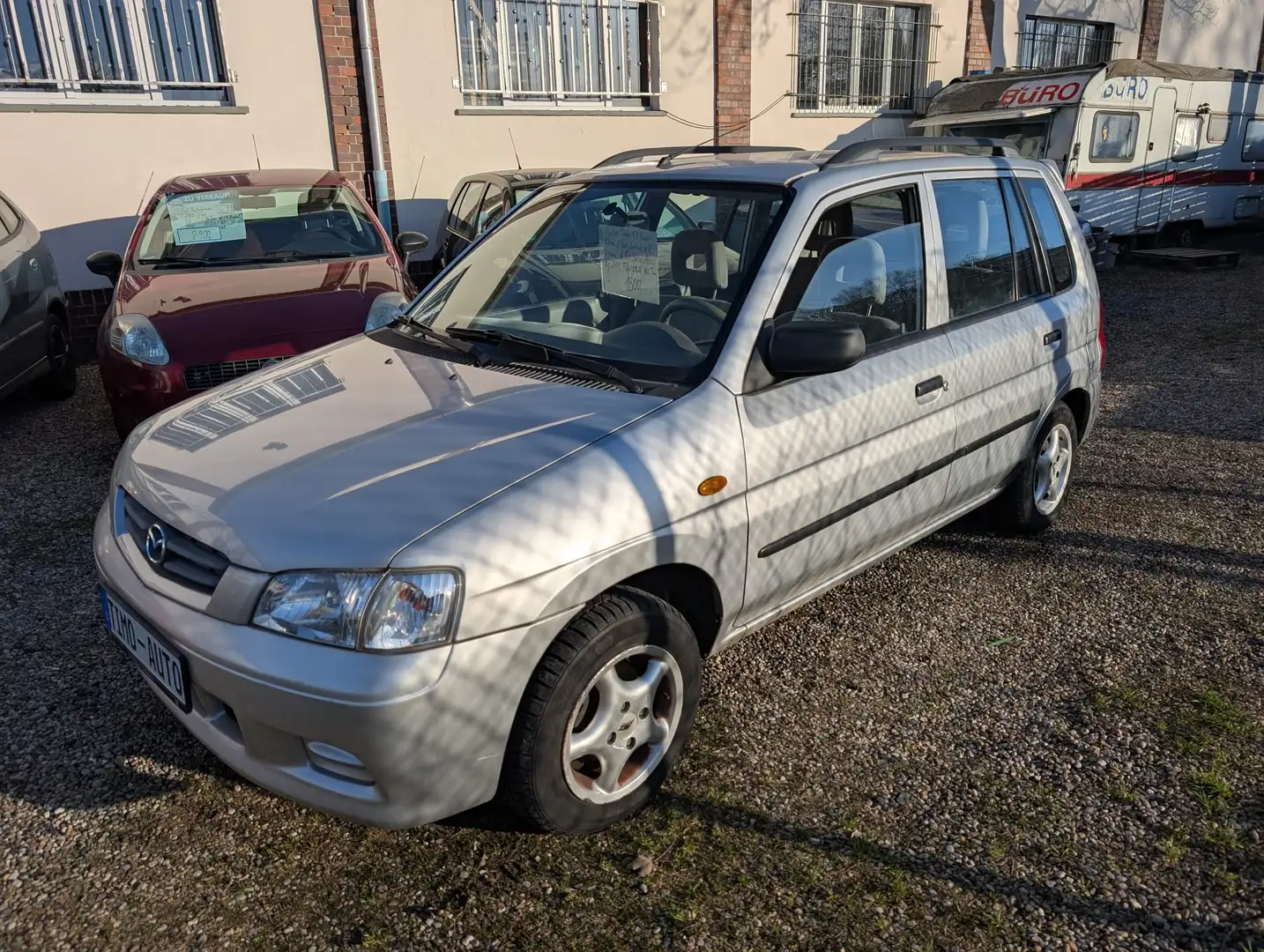 Mazda Demio Demio 1.4,Klima,2Hand,ZV,TÜV 09/2026,NR Silber - 1