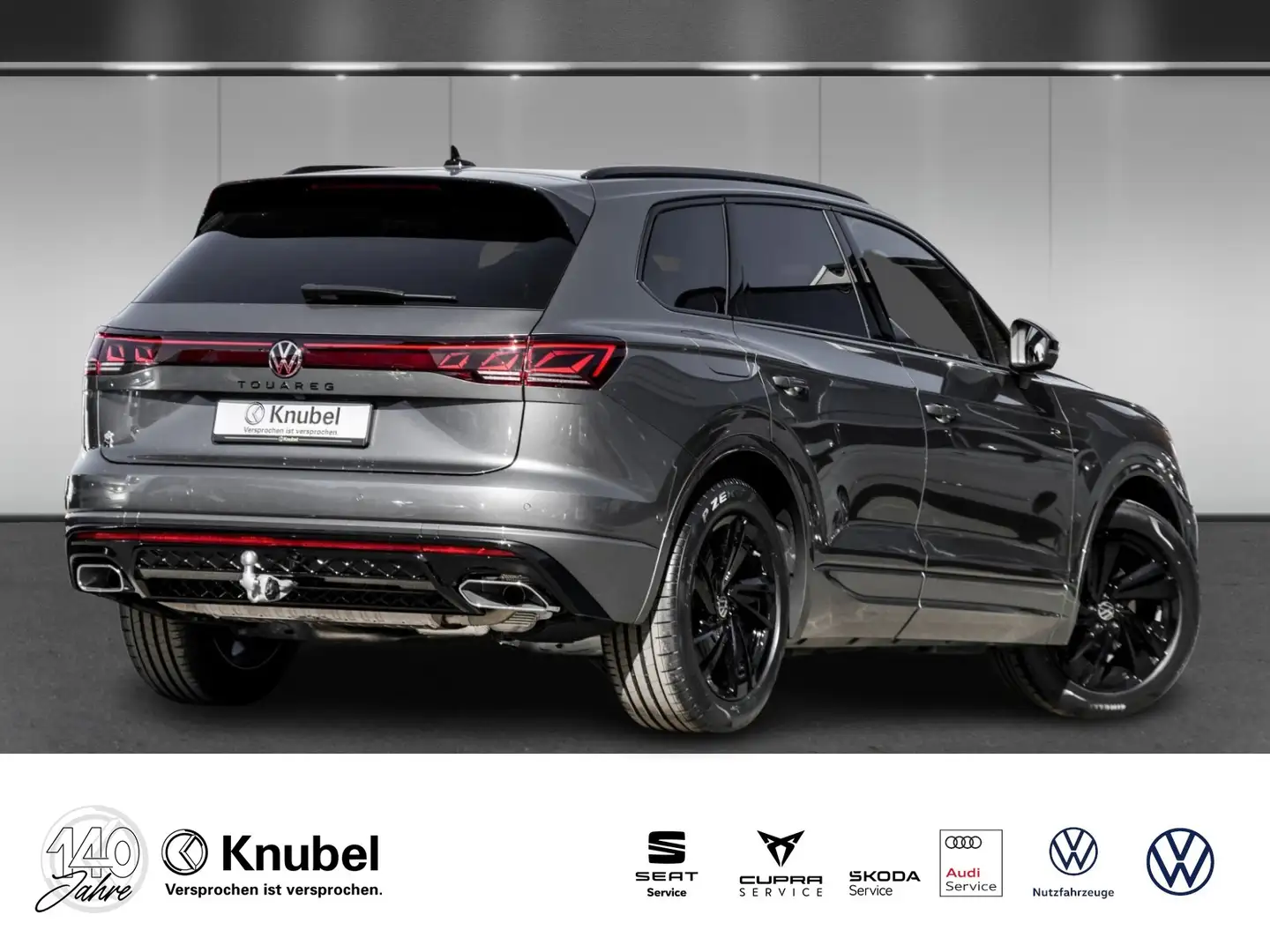 Volkswagen Touareg R-Line V6 TDI AHK DYNAUDIO Pano Luftfed. Sitzklima Grau - 2