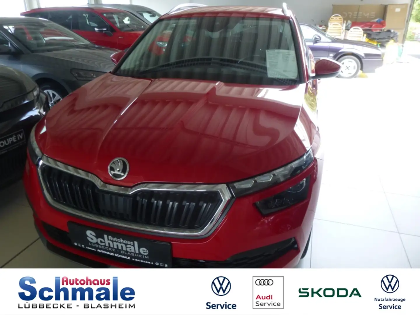 Skoda Kamiq Style 1.0 TSI 85 KW (115 PS) 7-Gang DSG, EU6d-T Rot - 1