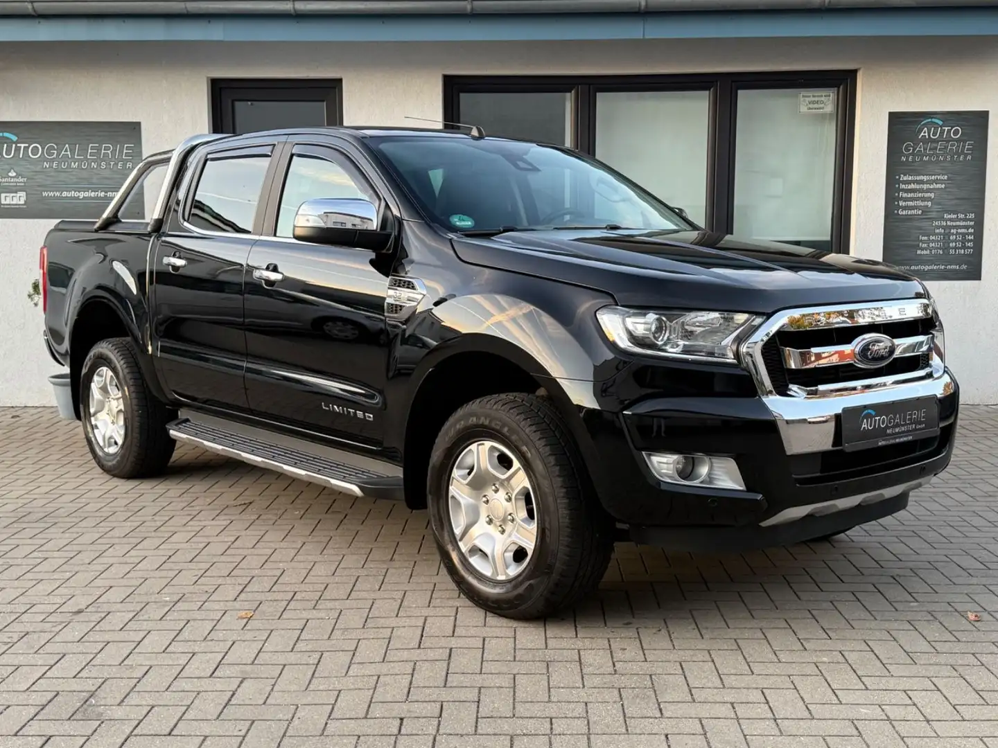 Ford Ranger Limited Doppelkabine 4x4°KAM°AHK Schwarz - 2