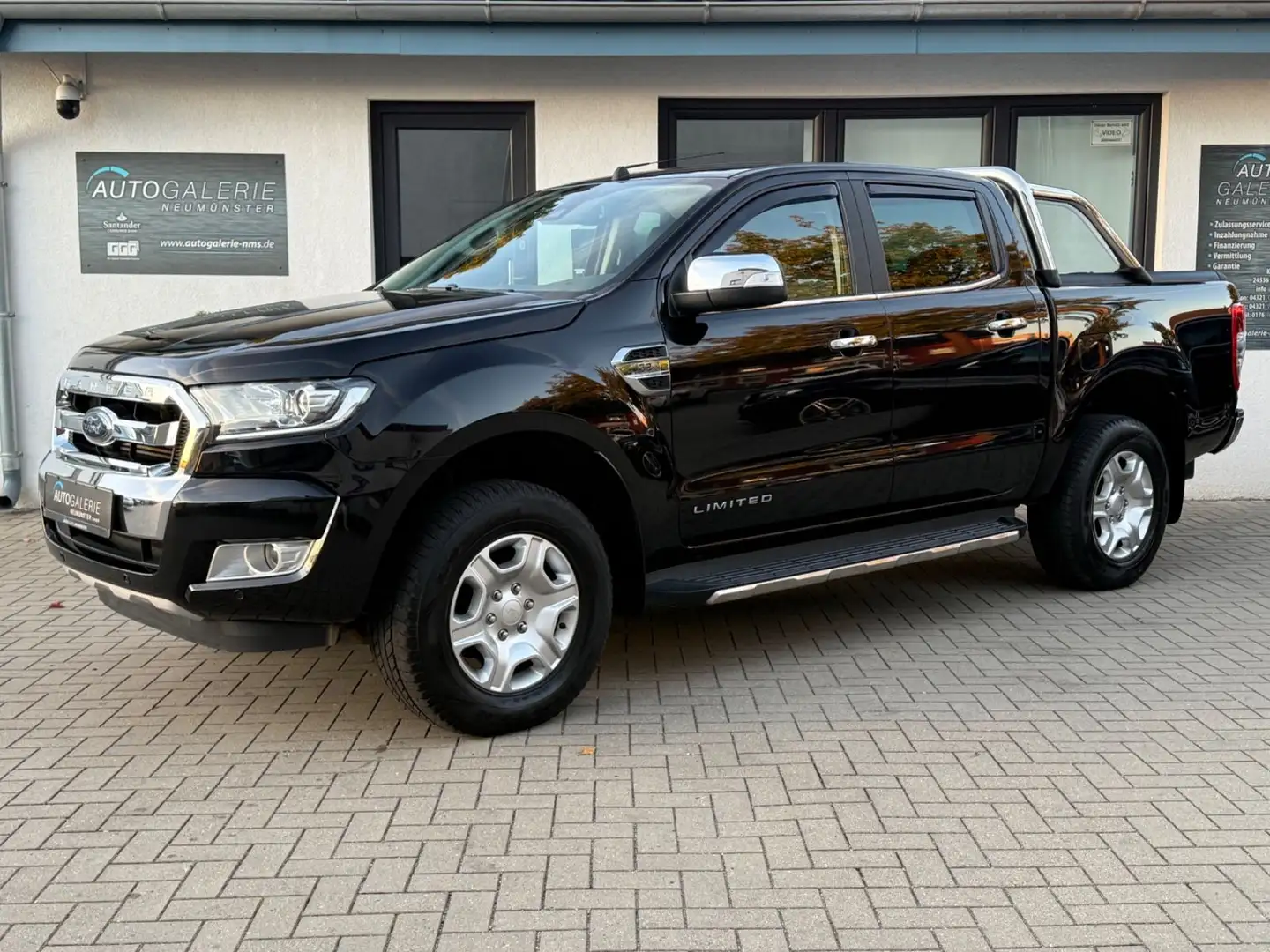 Ford Ranger Limited Doppelkabine 4x4°KAM°AHK Schwarz - 1