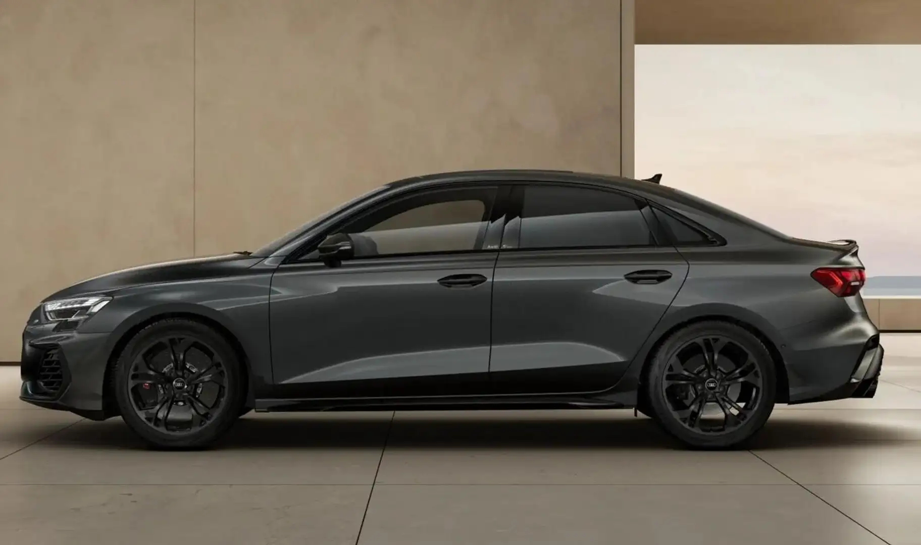 Audi S3 Lim TFSI 333 Nav 18Z Dinam. Pano Matrix ACC 245... Gris - 1