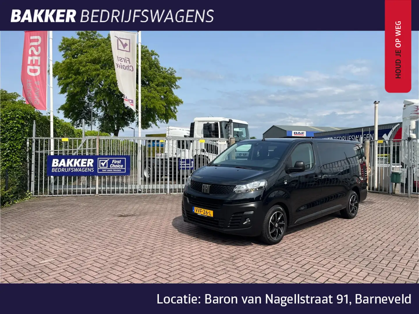 Fiat Scudo 145 pk 2.0 MultiJet L3H1 DC Business Pro+ Trekhaak Zwart - 1