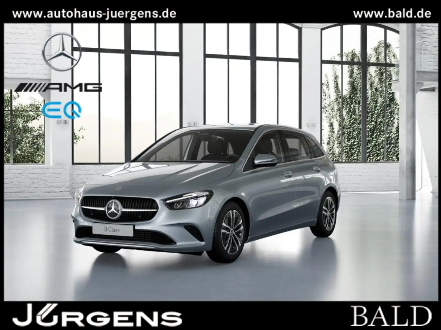 Mercedes-Benz B 200 Progressive/LED/Kamera/Navi/Shz/Easy-P/17" Silber - 1