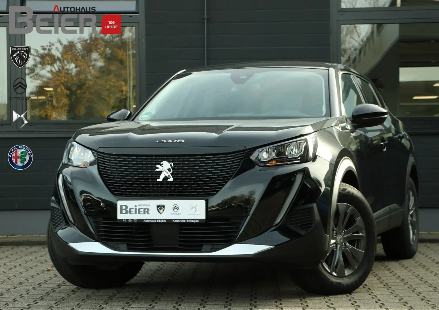 Peugeot 2008 e-Active Pack Sitzh./ Klimaau./ Kam Schwarz - 1