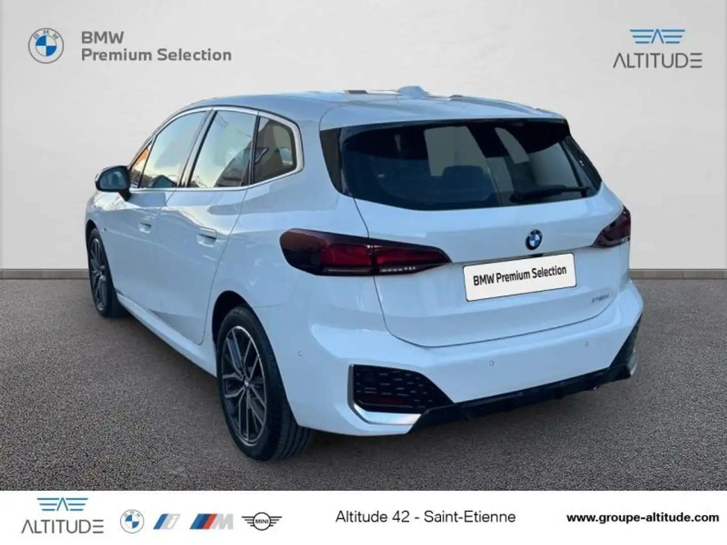 BMW 218 218i 136ch M Sport DKG7 Blanc - 2