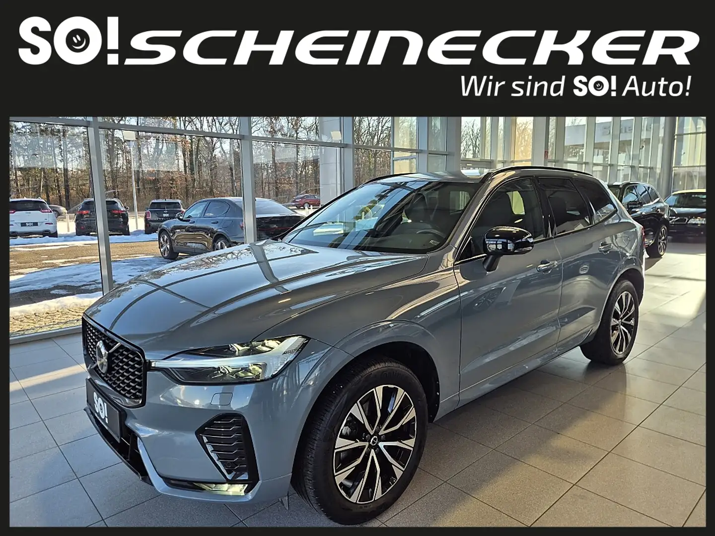 Volvo XC60 B4 Plus Dark AWD Geartronic Grau - 2