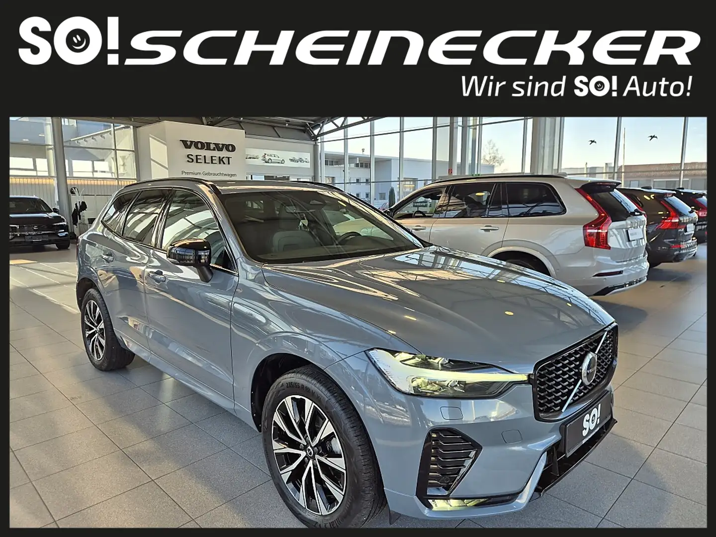 Volvo XC60 B4 Plus Dark AWD Geartronic Grau - 1