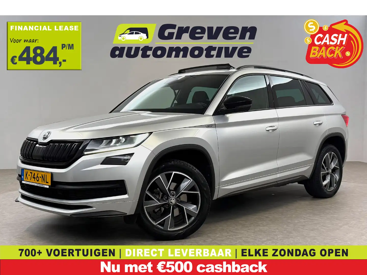 Skoda Kodiaq 1.5 TSI 150PK Sportline Business 7p | Pano | Sfeer Argent - 1