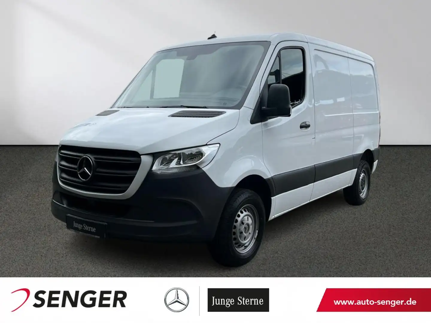 Mercedes-Benz Sprinter 317 CDI KA L1H1 Klima Kamera Standh AHK Weiß - 1