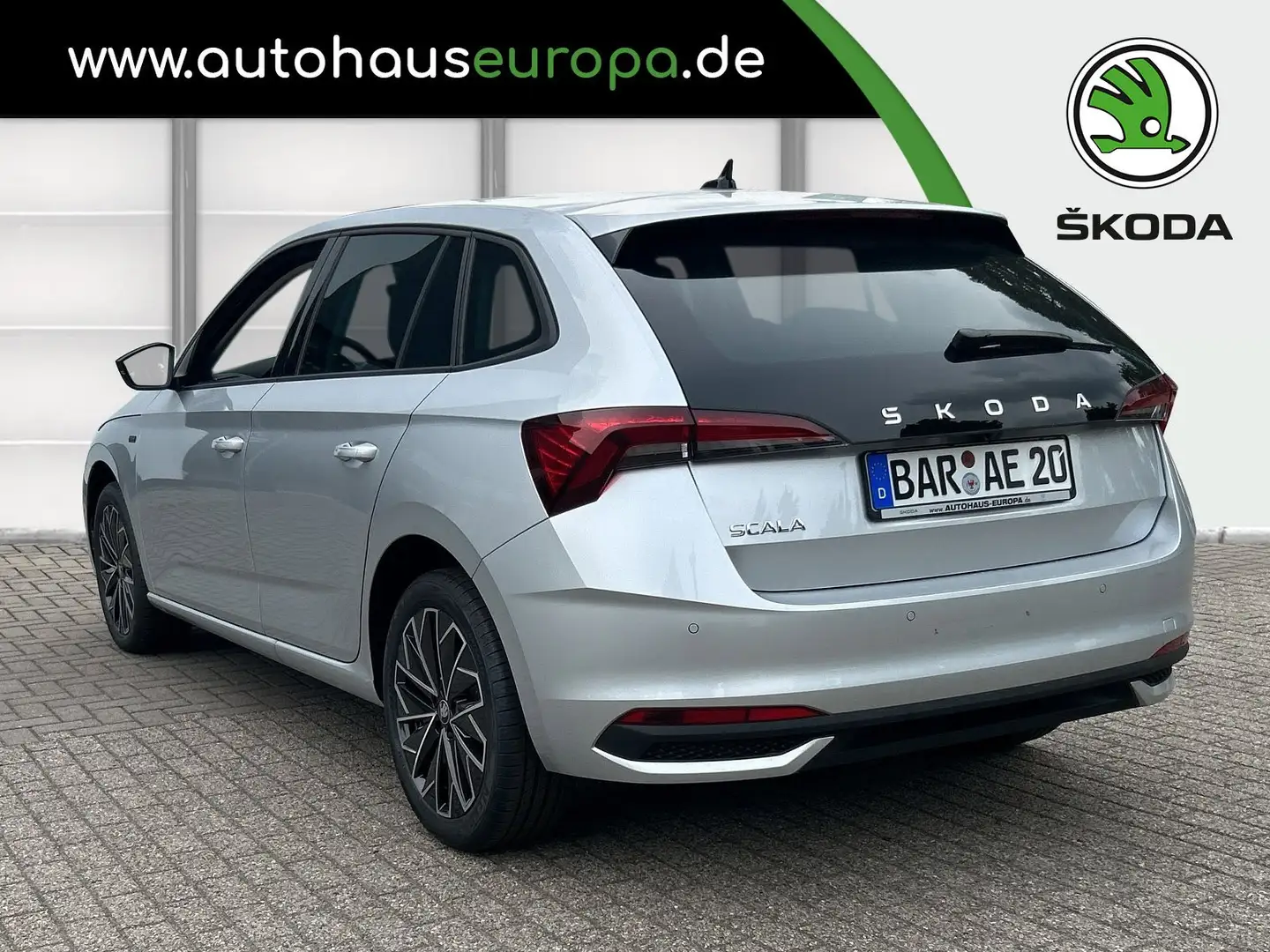 Skoda Scala 1.0 TSI Tour ACC SpurH SpurW LED AHK Argent - 2