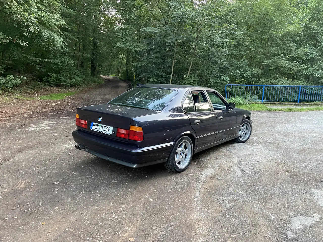 BMW M5 3,6L Macaoblau Top Zustand - Vollleder Schwarz, foto 6