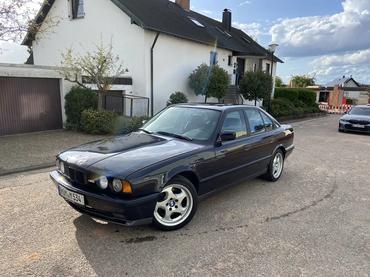 BMW M5 3,6L Macaoblau Top Zustand - Vollleder Schwarz, foto 2