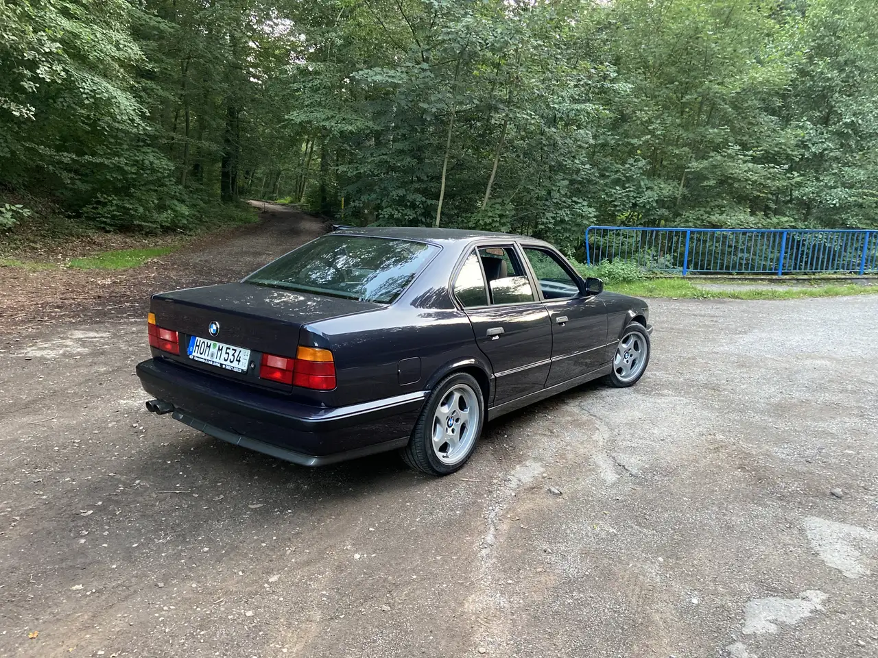 BMW M5 3,6L Macaoblau Top Zustand - Vollleder Schwarz, foto 7