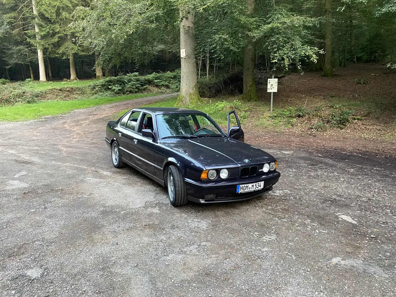 BMW M5 3,6L Macaoblau Top Zustand - Vollleder Schwarz, foto 5