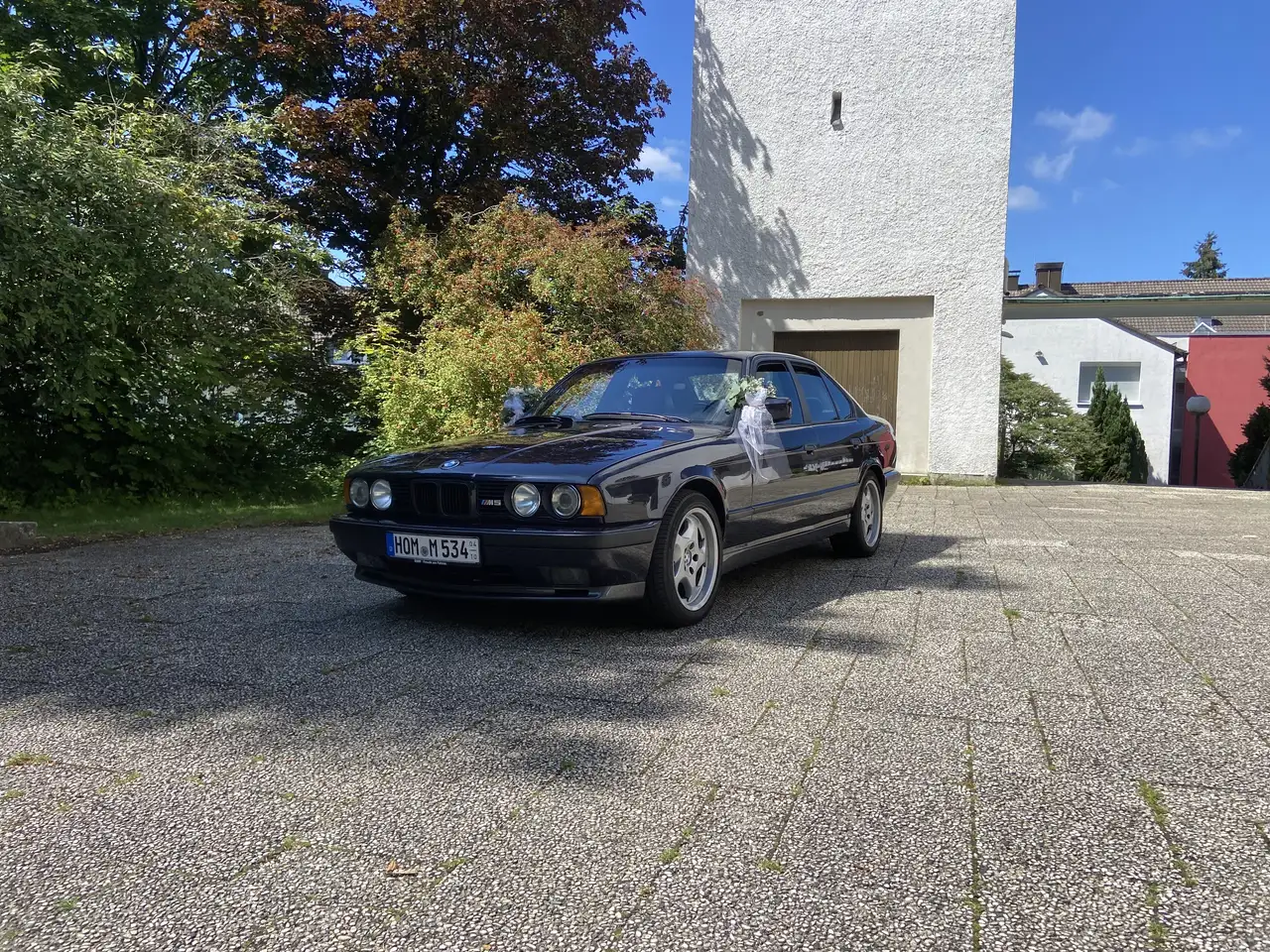 BMW M5 3,6L Macaoblau Top Zustand - Vollleder Schwarz, foto 9
