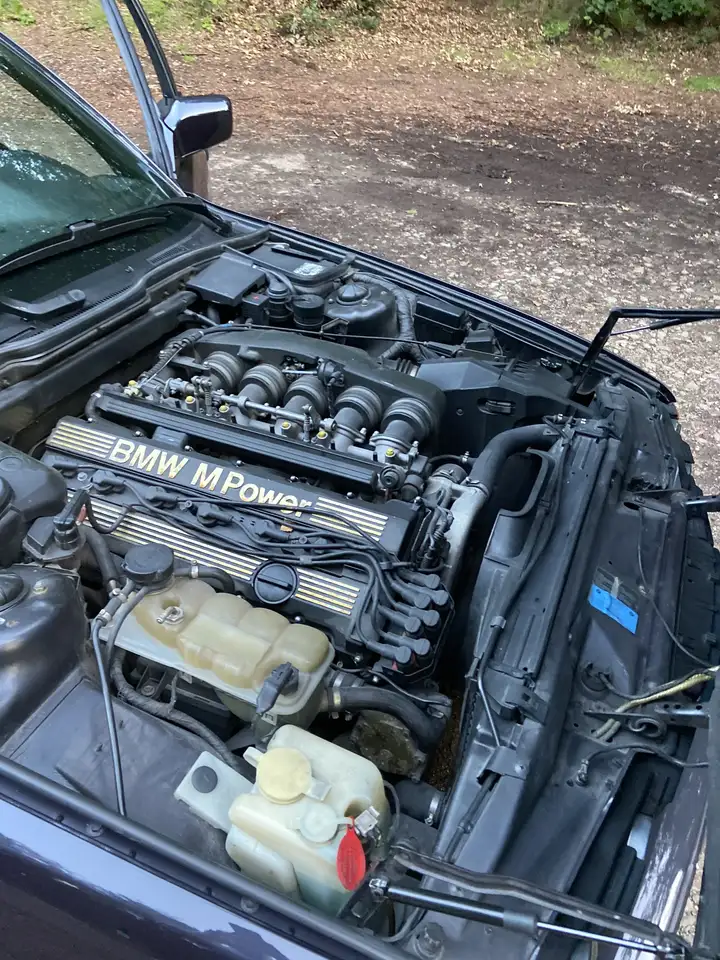 BMW M5 3,6L Macaoblau Top Zustand - Vollleder Schwarz, foto 8