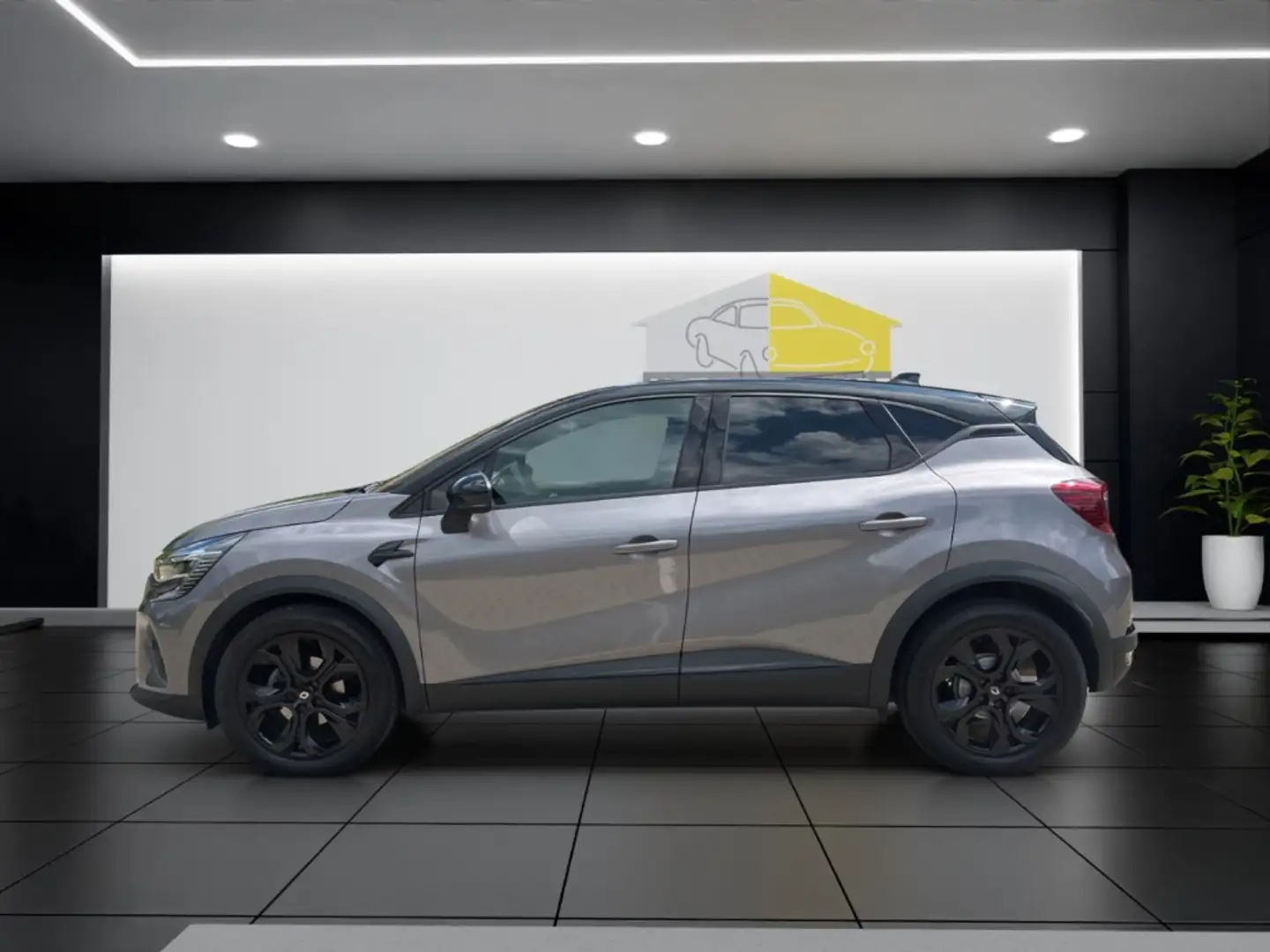 Renault Captur II Rive Gauche 1.3 TCe 160 Mild-Hybrid EU6d SERVIC Grau - 2